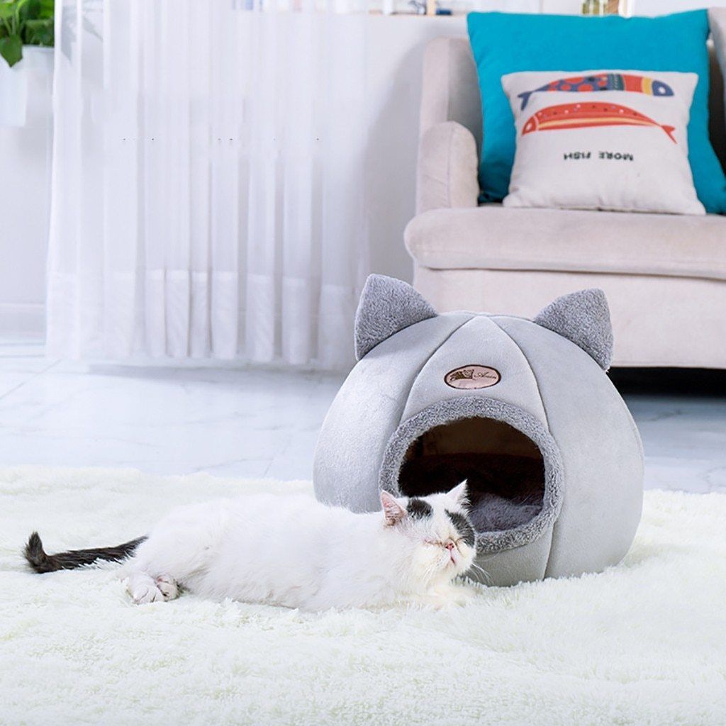 ComfyHouse™ - Niche pour chat ultra confortable - Mon Chat Beauté